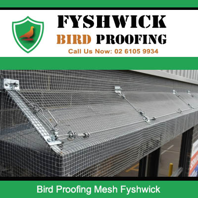 Commercial building with quality bird proofing mesh system protecting roof in Fyshwick